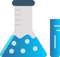 Chemistry Flat Gradient  Icon vector