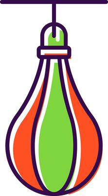 Speed Bag Filled  Icon