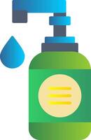 Hand Soap Flat Gradient  Icon vector