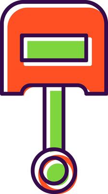 Piston Filled  Icon