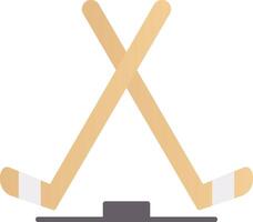 hielo hockey plano degradado icono vector