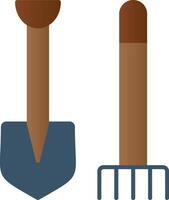 Pitchfork Flat Gradient  Icon vector