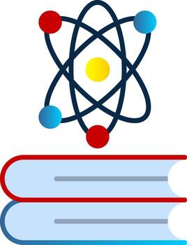 Knowledge Flat Gradient  Icon vector