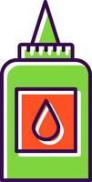 Liquid Glue Filled  Icon vector