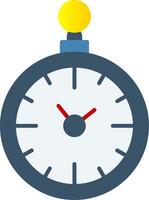 Pocket Watch Flat Gradient  Icon vector