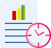 Productivity Flat Gradient  Icon vector