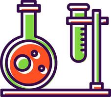 Lab Filled  Icon vector