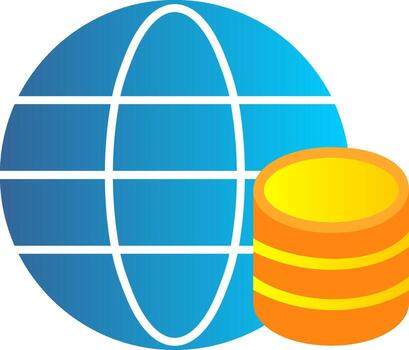 red plano degradado icono vector