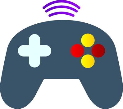 Controller Flat Gradient  Icon vector