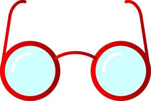 Eyeglasses Flat Gradient  Icon vector