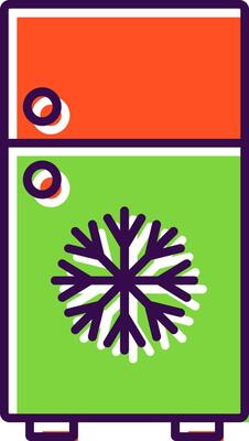 Refrigerator Filled  Icon