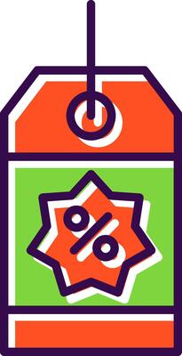 Coupon Filled  Icon