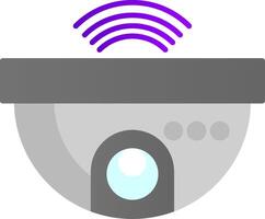 Cctv Flat Gradient  Icon vector