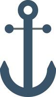 Anchor Flat Gradient  Icon vector