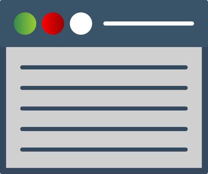 Web Flat Gradient  Icon vector