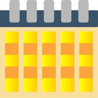 Schedule Flat Gradient  Icon vector