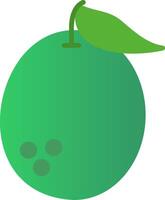 pomelo Flat Gradient  Icon vector