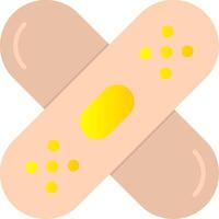 Band - Aid Flat Gradient  Icon vector