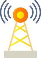 Telecommunications Flat Gradient  Icon vector