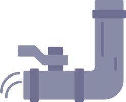 Water Supply Flat Gradient  Icon vector