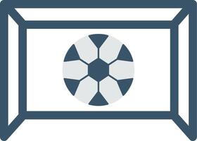 Goalie Flat Gradient  Icon vector