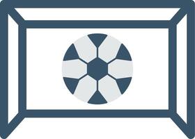 Goalie Flat Gradient  Icon vector