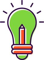 Innovation Filled  Icon vector