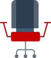 Chair Flat Gradient  Icon vector