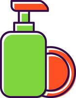 Dish Soap Filled  Icon vector