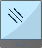 Tablet Flat Gradient  Icon vector