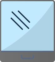 Tablet Flat Gradient  Icon vector