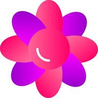 Clematis Flat Gradient  Icon vector