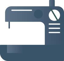 Sewing Machine  Flat Gradient  Icon vector