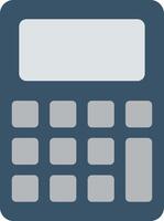 Calculator Flat Gradient  Icon vector