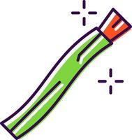 Miswak Filled  Icon vector