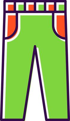 Trousers Filled  Icon