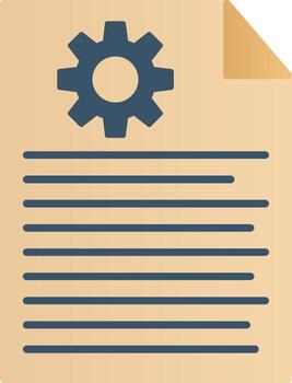 reporte plano degradado icono vector