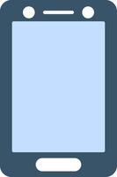 Smartphone Flat Gradient  Icon vector