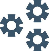 Management Flat Gradient  Icon vector