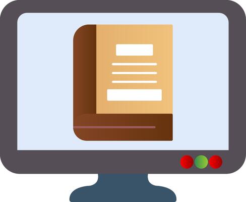Learn Flat Gradient  Icon
