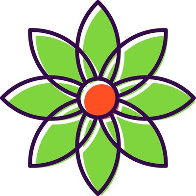 Dandelion Filled  Icon