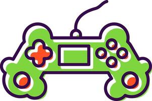 Gaming Filled  Icon vector