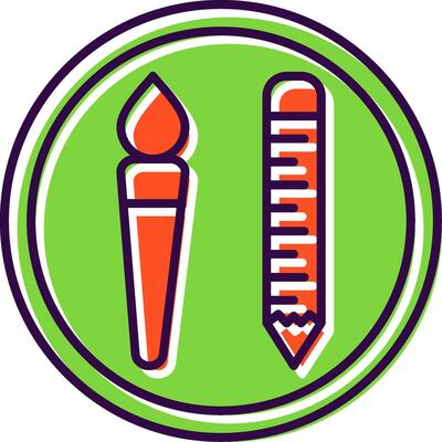 Edit Tools Filled  Icon