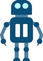 Robot Flat Gradient  Icon vector