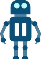 Robot Flat Gradient  Icon vector