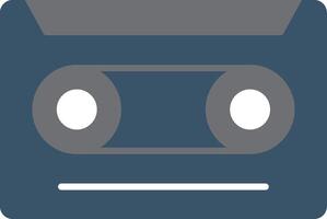 Cassette Flat Gradient  Icon vector
