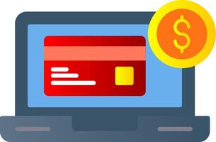 Payment Method Flat Gradient  Icon vector