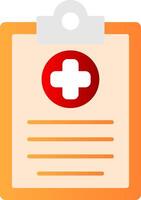 Clipboard Flat Gradient  Icon vector