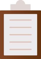 Clipboard Flat Gradient  Icon vector