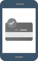 Payment Gateway Flat Gradient  Icon vector